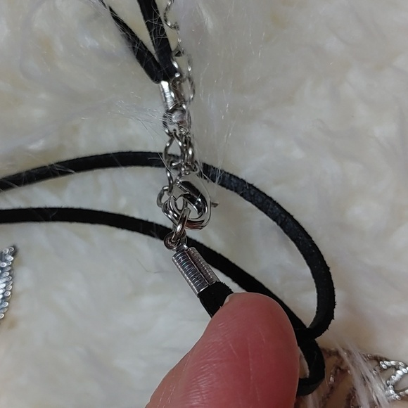 JACQUELINE KENT Leather Cord Stayememt Necklace - Picture 8 of 12